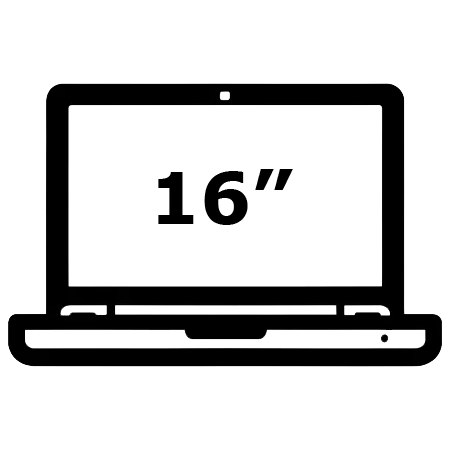 15.6"-16" display